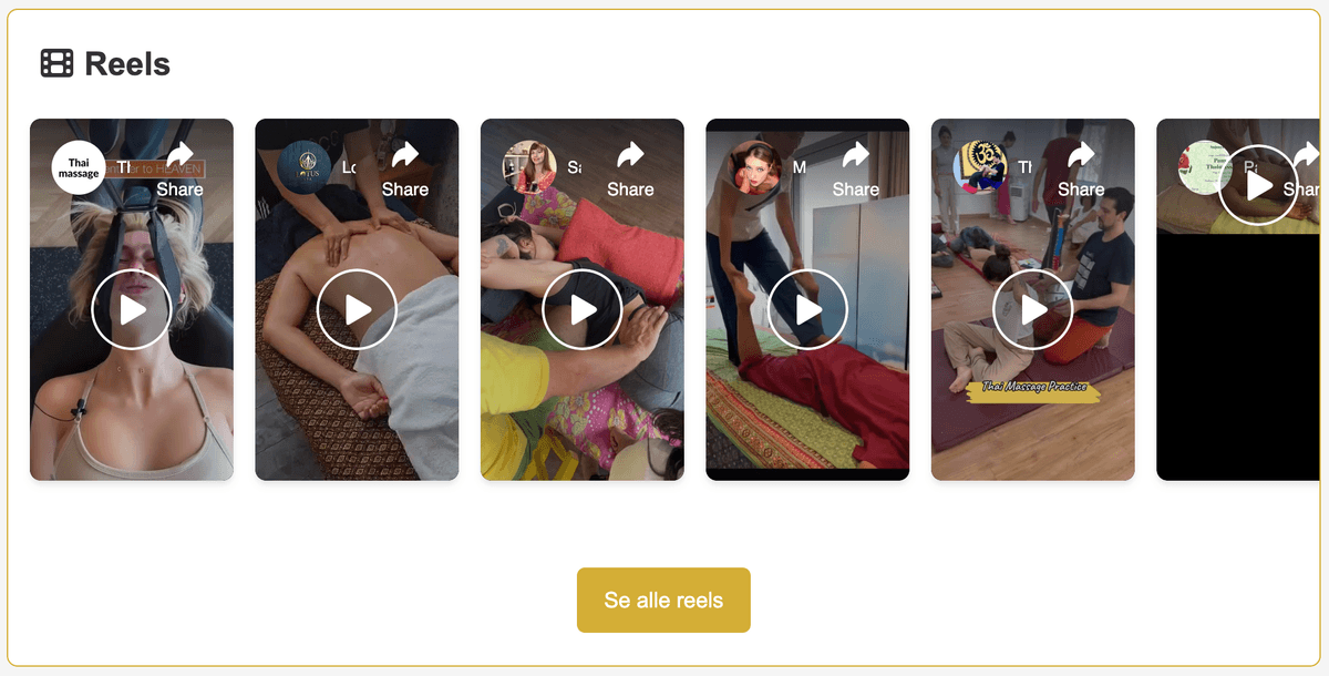 Del dine reels med tusenvis av besøkende – nå enklere enn noensinne!