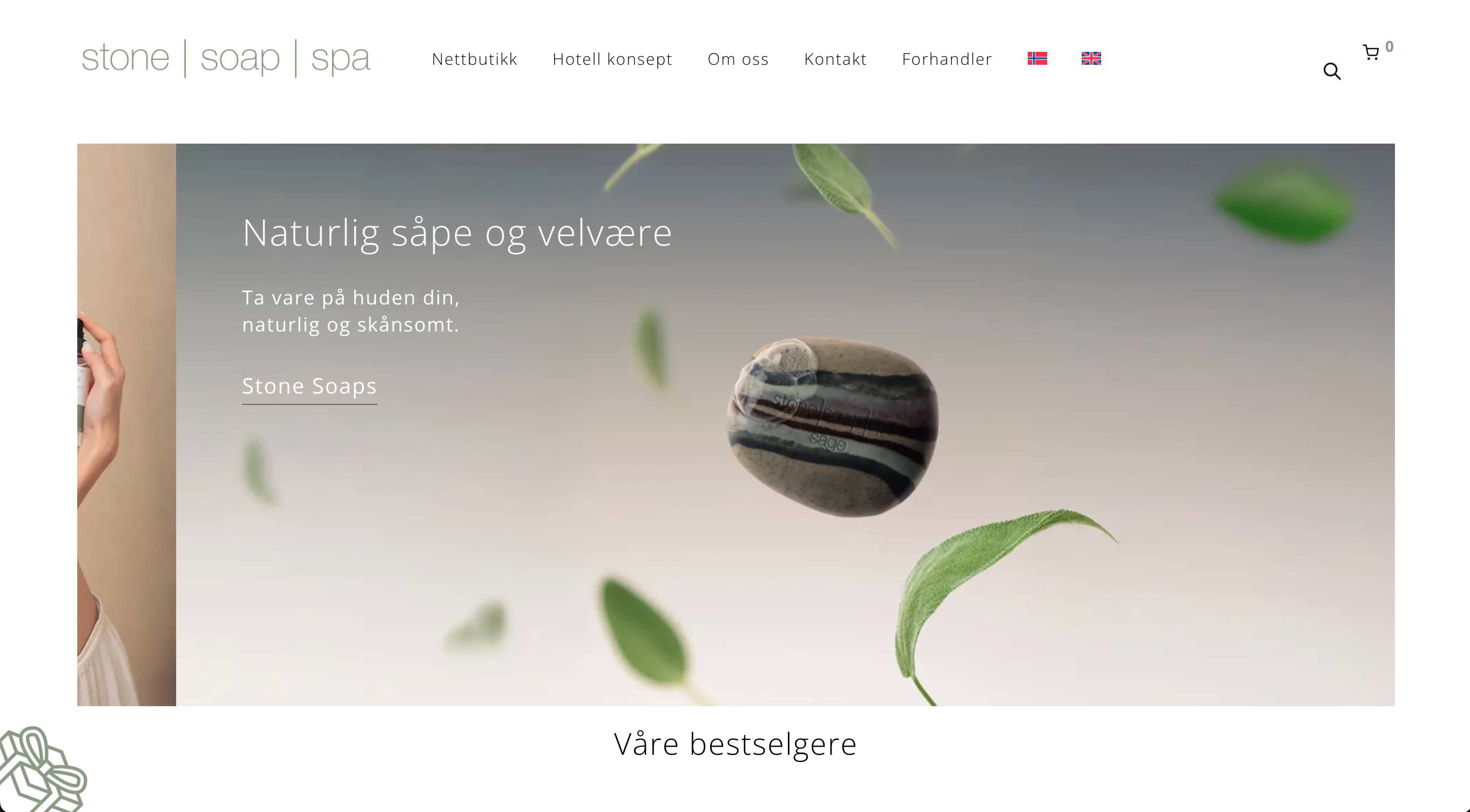 Gladnyhet til alle våre medlemsbedrifter: Nettbutikken er nå live med eksklusive produkter fra Stone Soap Spa!